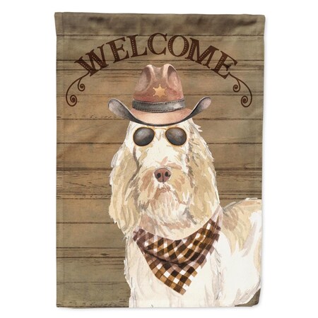 Carolines Treasures 28 x 0.01 x 40 in. Spinone Italiano Country Dog Flag Canvas House Size CK6366CHF
